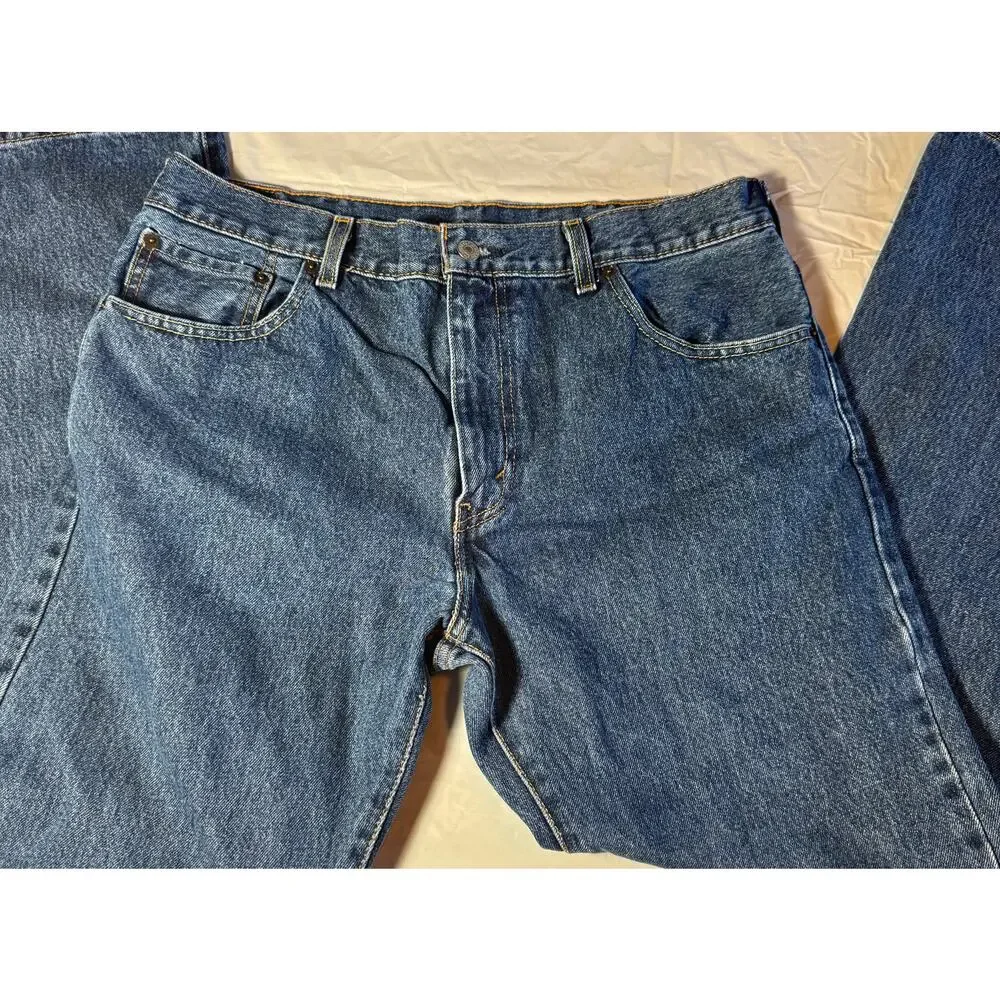 Levi Strauss & Co 517 Original Riveted Mens Jeans‎ 35/30 Blue